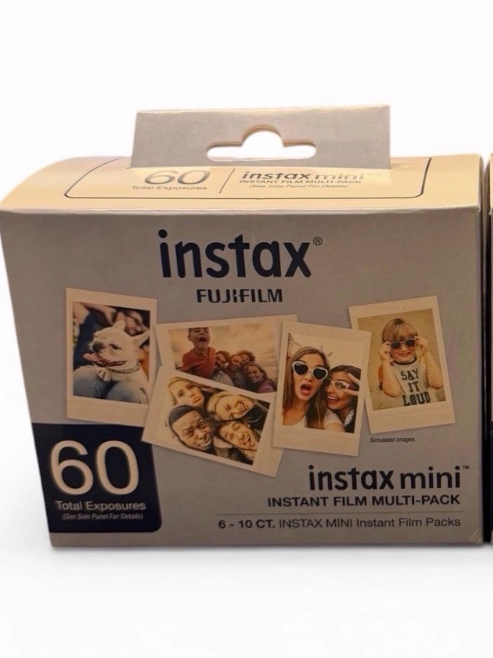 Instax Mini Instant Film Multi-Pack - Beige and Black